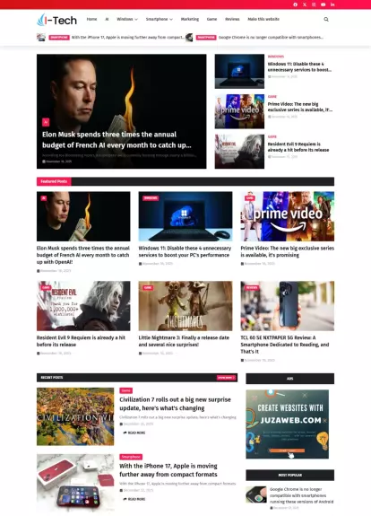 Itech - Newspaper, Blog & Magazine