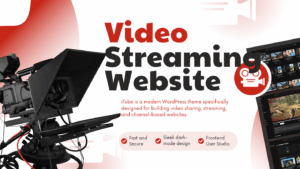 iTube - Video Sharing and Streaming WordPress Theme